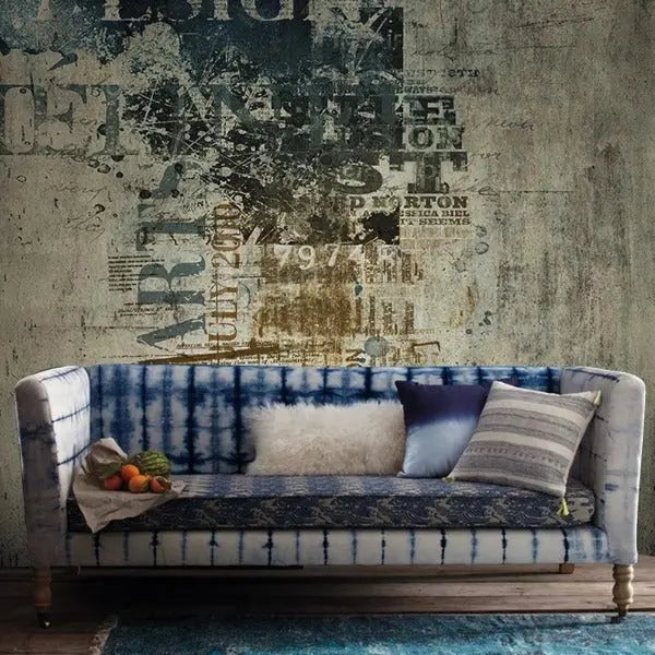 Papier Peint Type Industriel Déco Indus