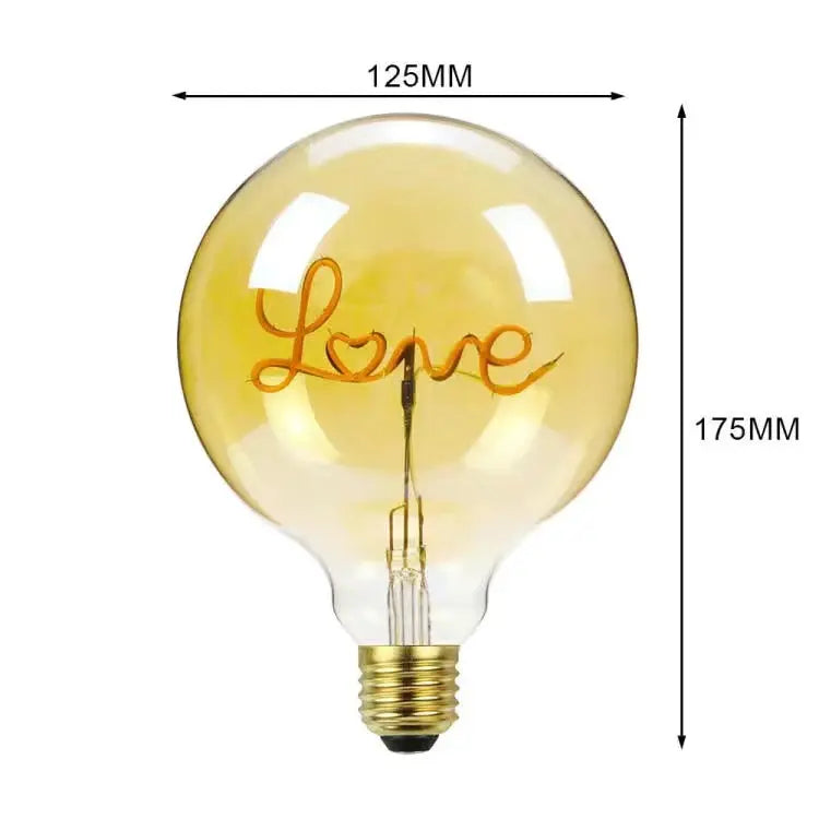 Ampoule Industrielle Love Déco Indus