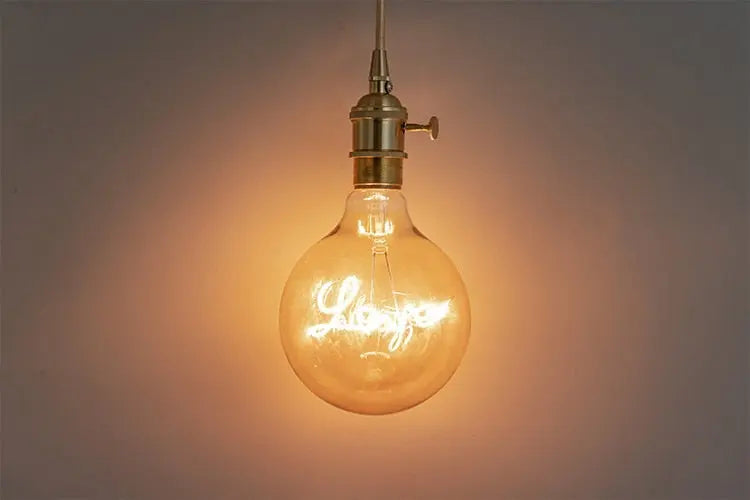Ampoule Industrielle Love Déco Indus
