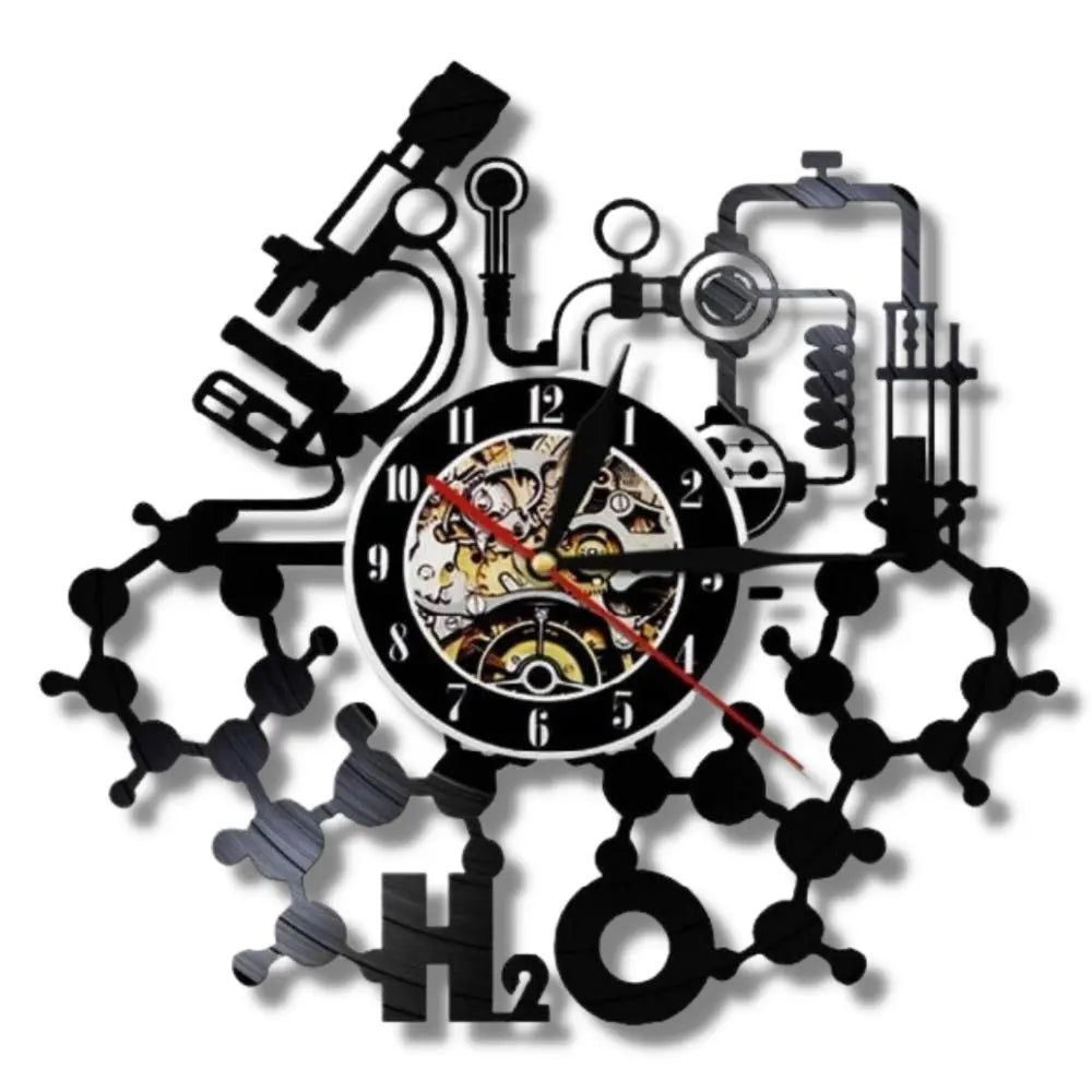 Horloge Industrielle Scientifique Déco Indus