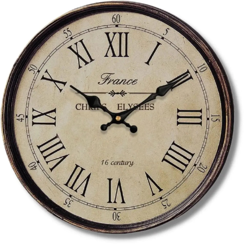 Horloge Industrielle Antique Déco Indus