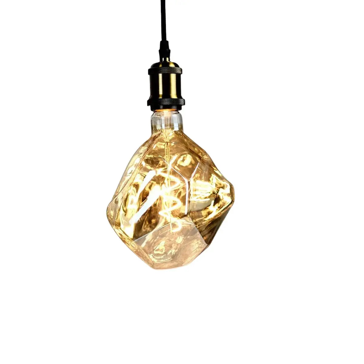 Ampoule TIANFAN Decorative Pierre Précieuse Déco Indus