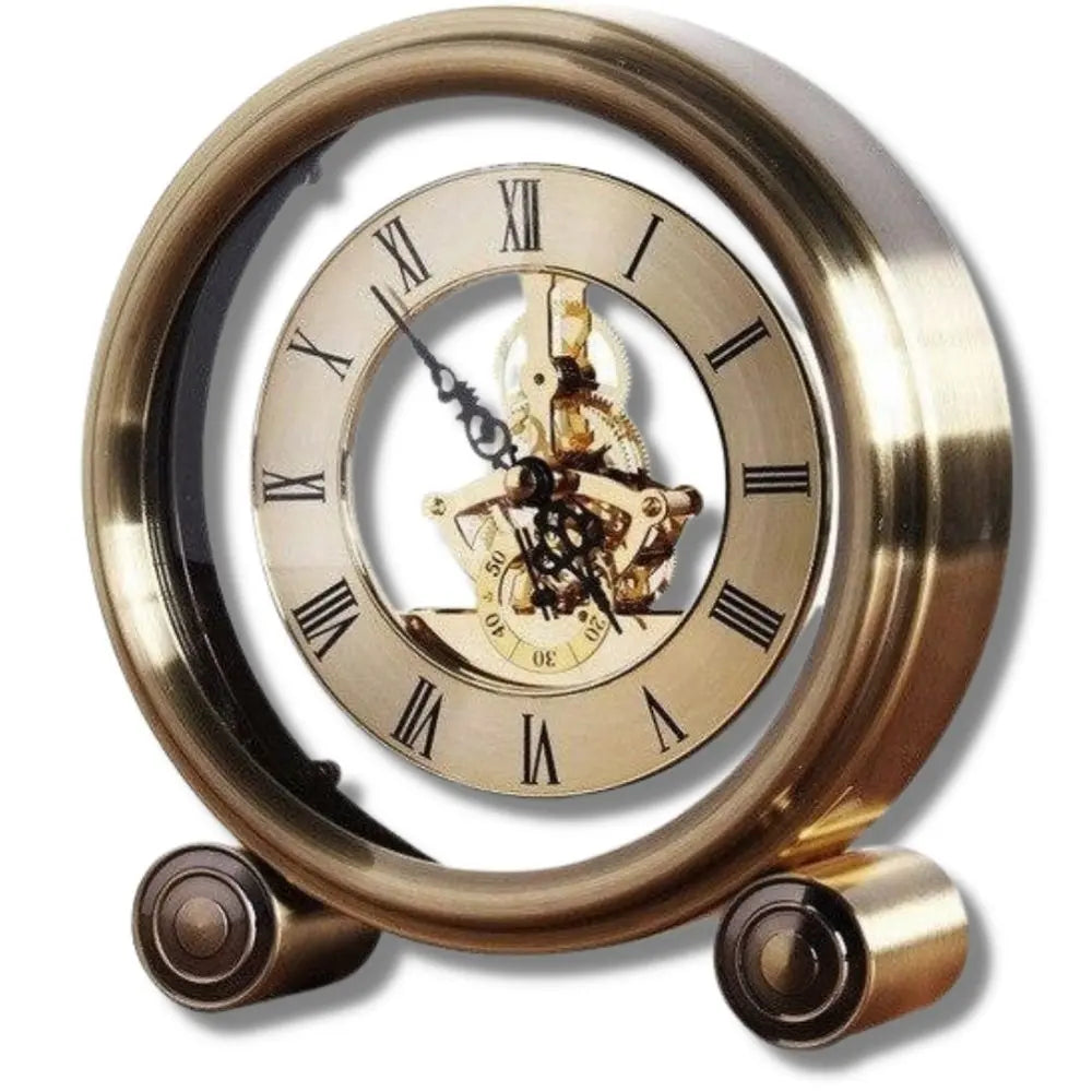 Horloge Industrielle Sur Pieds Déco Indus