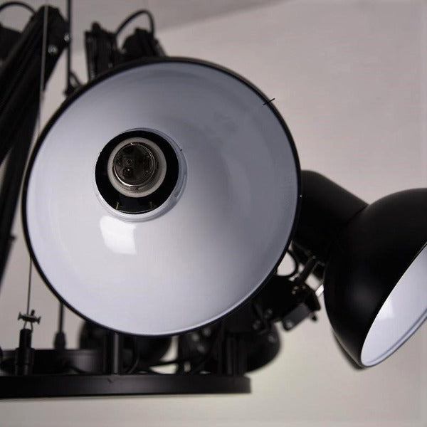 Suspension Industrielle Araignée Déco Indus