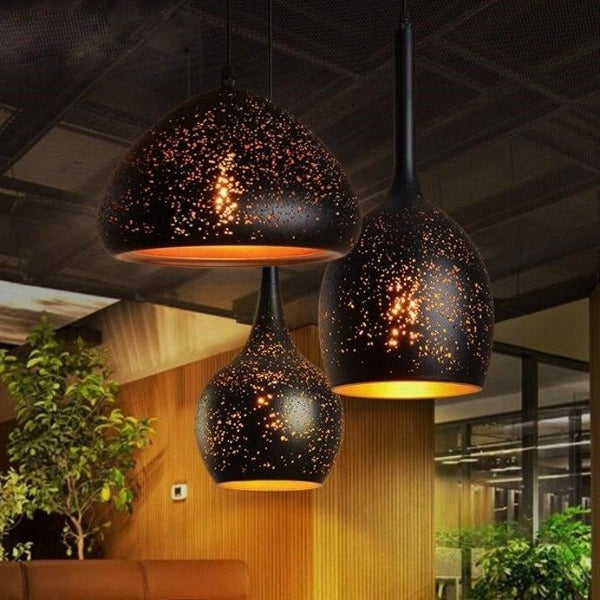 Suspension Industrielle En Cuivre Déco Indus