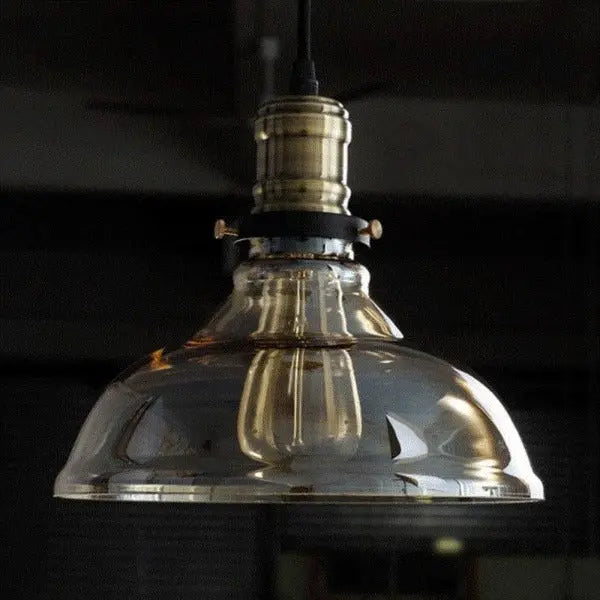 Suspension Industrielle En Verre Déco Indus