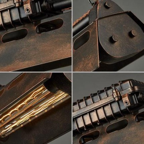 Suspension Industrielle Esprit Loft En M2TAL Déco Indus