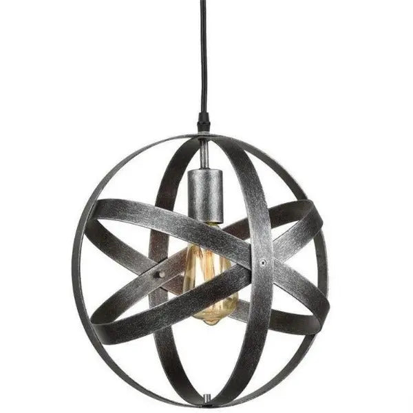 Suspension Industrielle Grande Hauteur Vintage