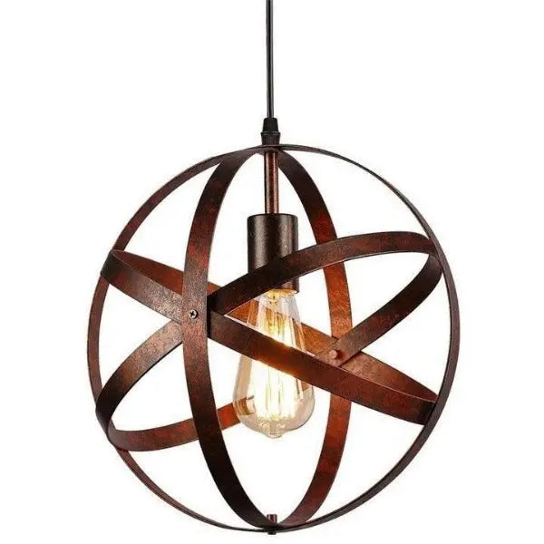 Suspension Industrielle Grande Hauteur Bronze