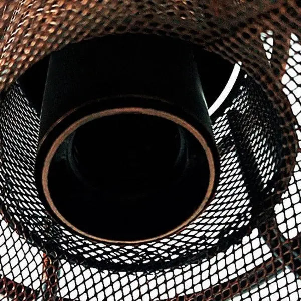 Suspension Industrielle Grillage Déco Indus