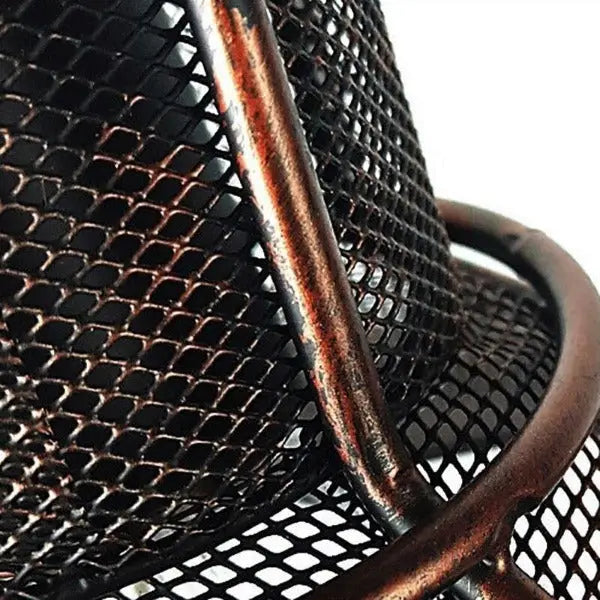 Suspension Industrielle Grillage Déco Indus