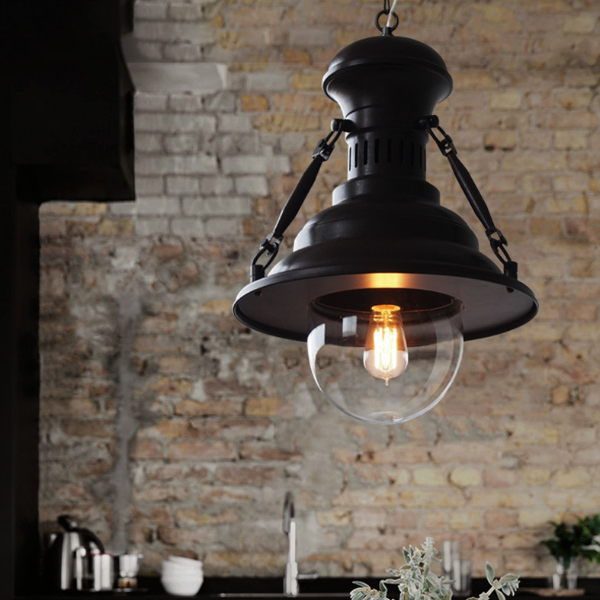 Suspension Industrielle En Métal Déco Indus