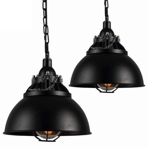 Suspension Industrielle Ronde Déco Indus