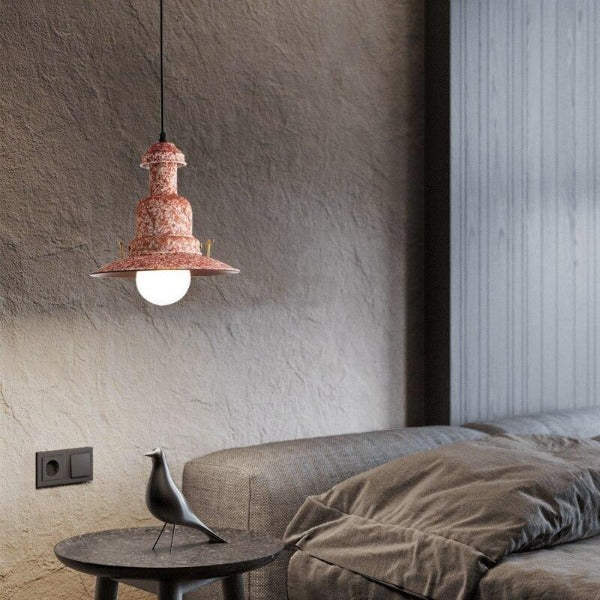 Suspension Industrielle Rose Déco Indus