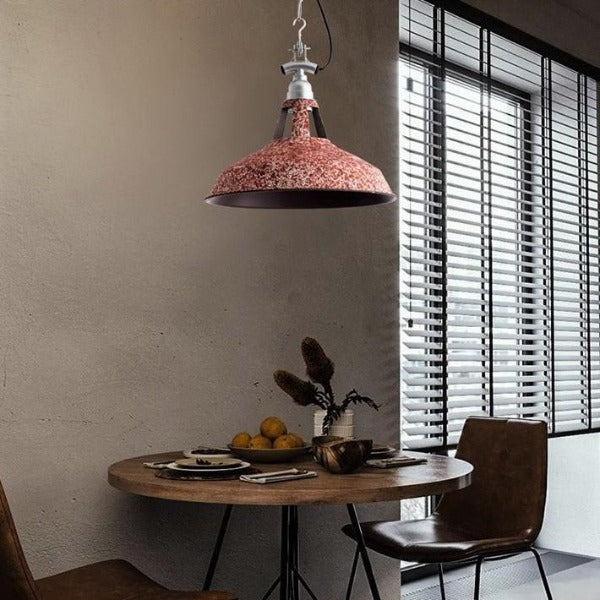 Suspension Industrielle Rose Déco Indus