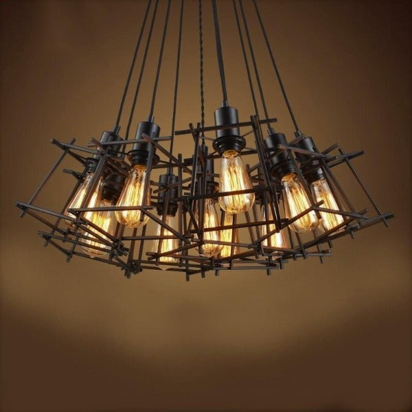 Suspension Industrielle De Salle à Manger Déco Indus