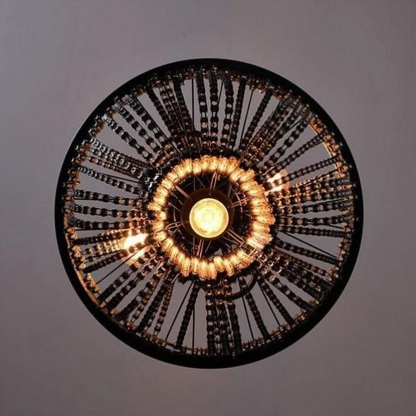 Suspension Industrielle Éclairage Enchainé Déco Indus