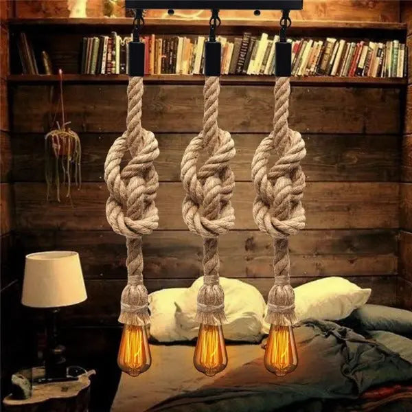 Suspension Industrielle Triple Déco Indus