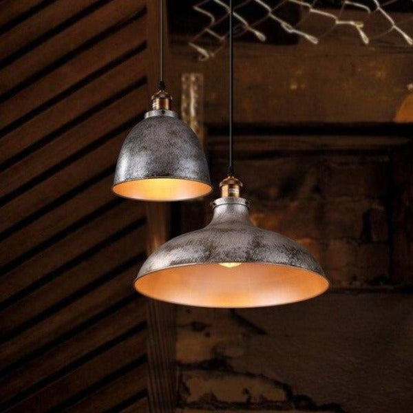 Suspension Industrielle En Zinc Déco Indus