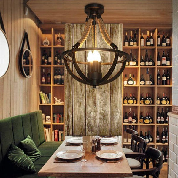 Suspension Vintage Industrielle Déco Indus