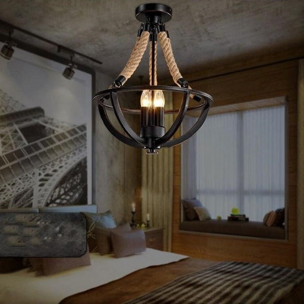 Suspension Vintage Industrielle Déco Indus