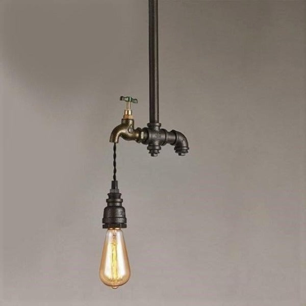Suspension Industrielle Détroit Vintage