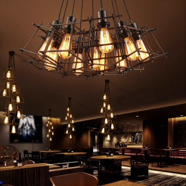 Suspension Industrielle De Salle à Manger Déco Indus