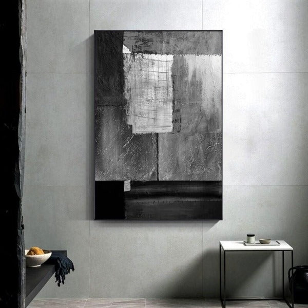 Tableau Industriel Dégradé Abstrait Déco Indus