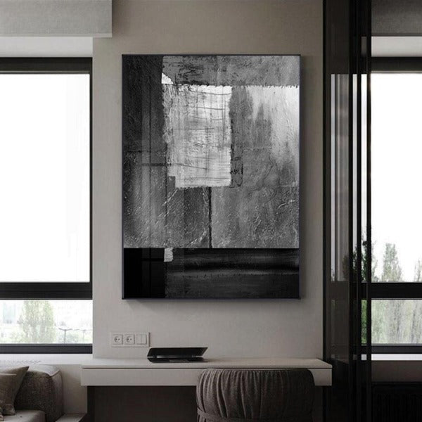 Tableau Industriel Dégradé Abstrait Déco Indus