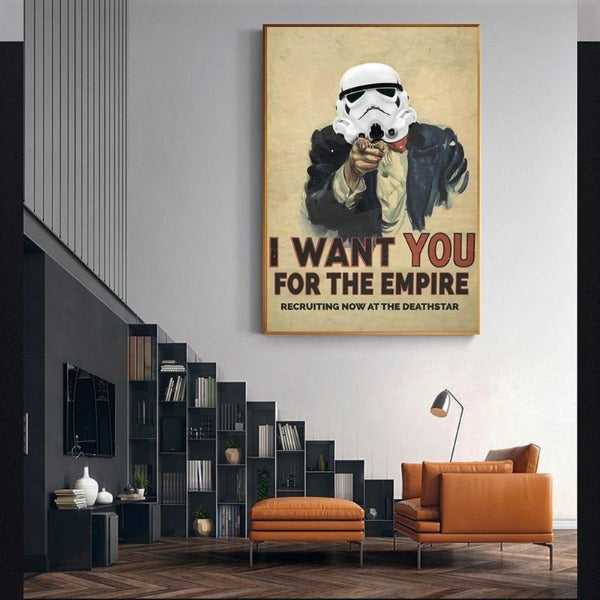 Tableau Industriel Oncle Sam Déco Indus