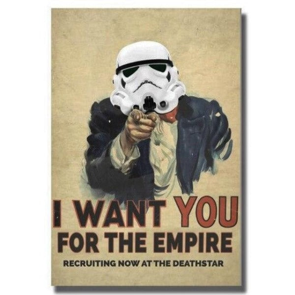 Tableau Industriel Oncle Sam Déco Indus