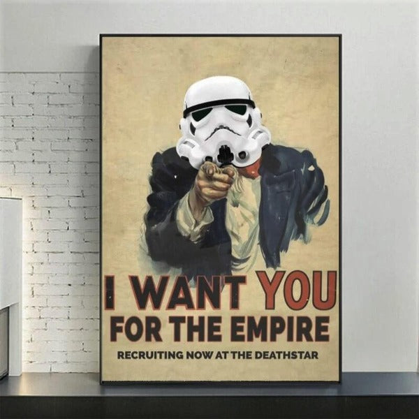 Tableau Industriel Oncle Sam Déco Indus