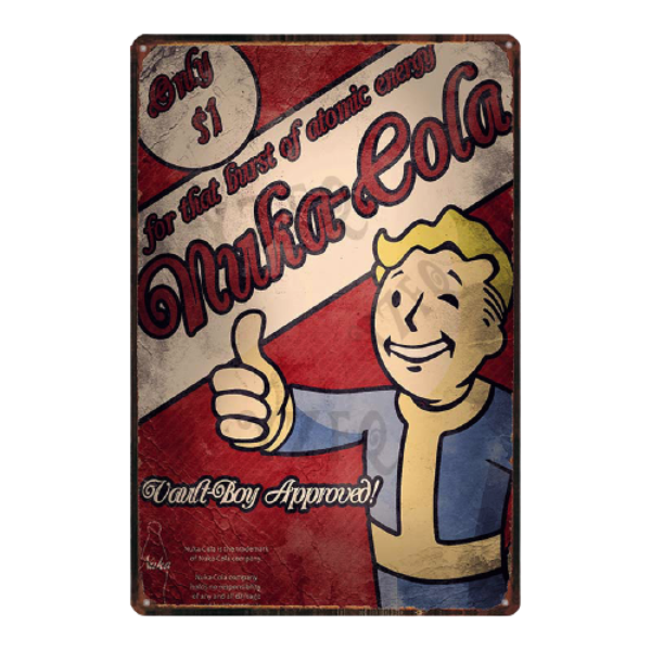 Tableau Industriel Fallout Déco Indus