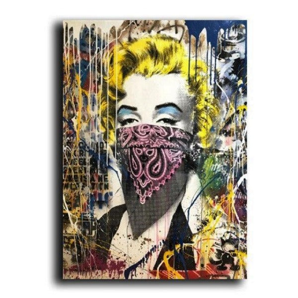 Tableau Industriel Marylin Monroe Déco Indus