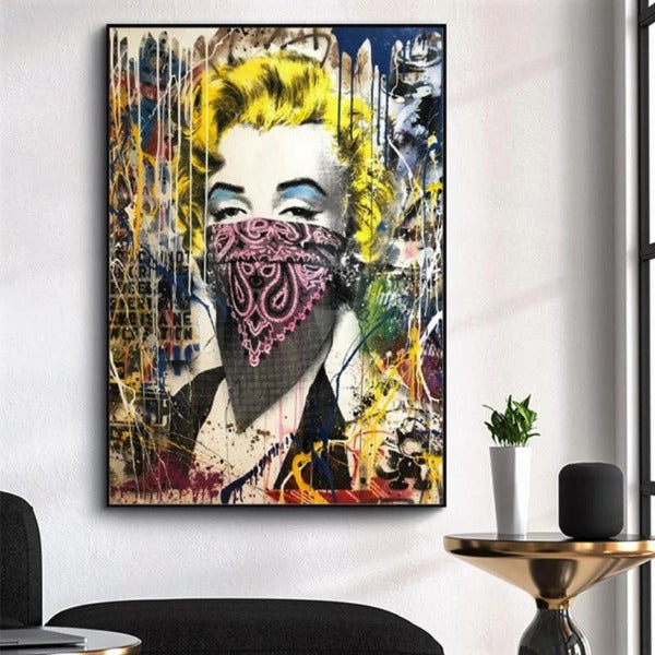 Tableau Industriel Marylin Monroe Déco Indus