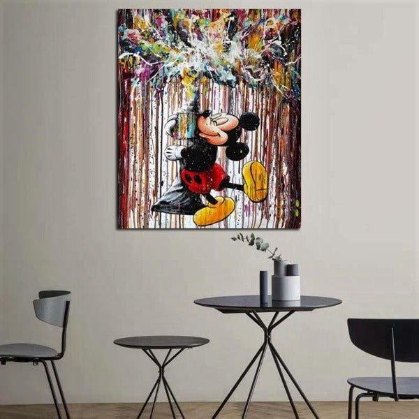 Tableau Industriel Mickey Déco Indus