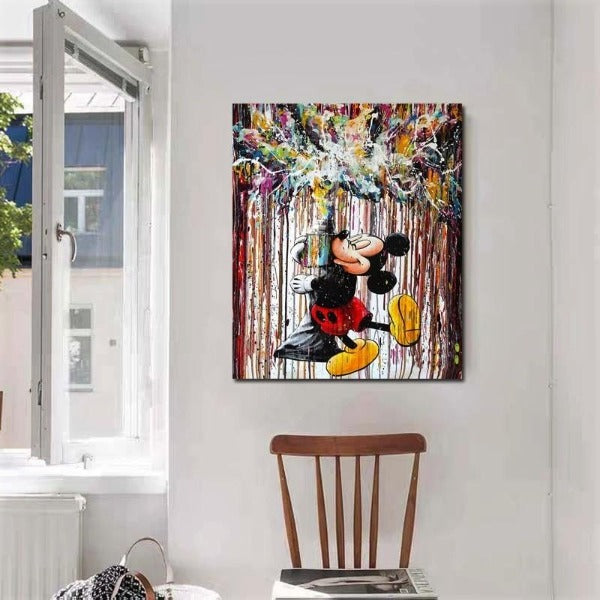 Tableau Industriel Mickey Déco Indus