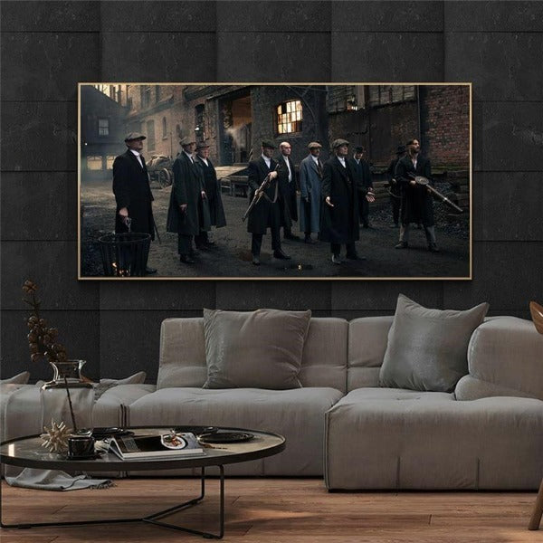 Tableau Industriel Peaky Blinders Déco Indus