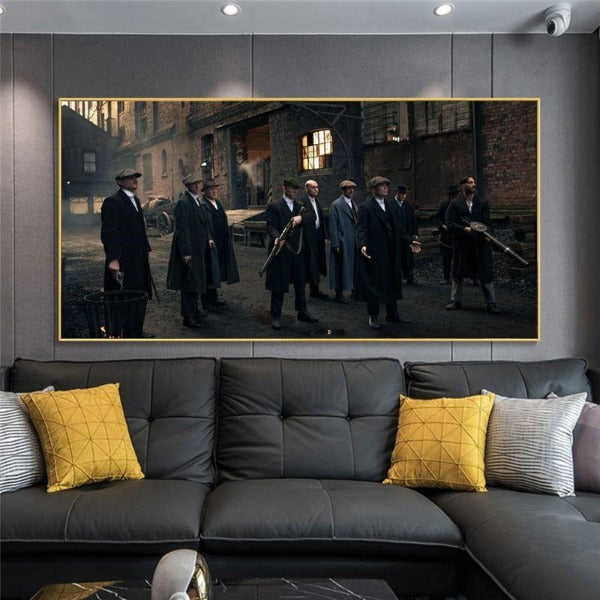 Tableau Industriel Peaky Blinders Déco Indus
