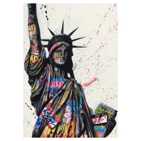 Tableau Industriel Statue De La Liberté Déco Indus