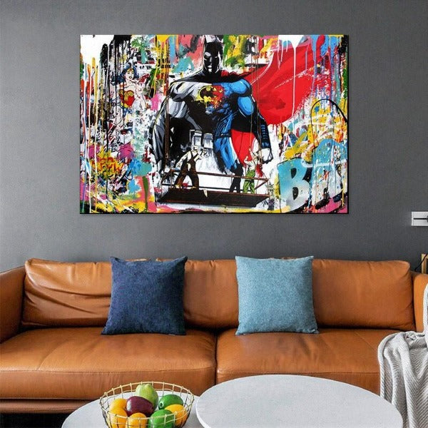 Tableau Industriel Superman Déco Indus