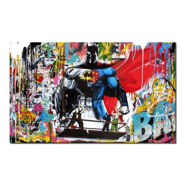 Tableau Industriel Superman Déco Indus