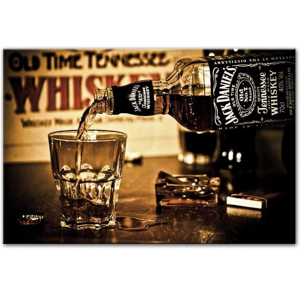 Tableau Industriel Jack Daniels Déco Indus
