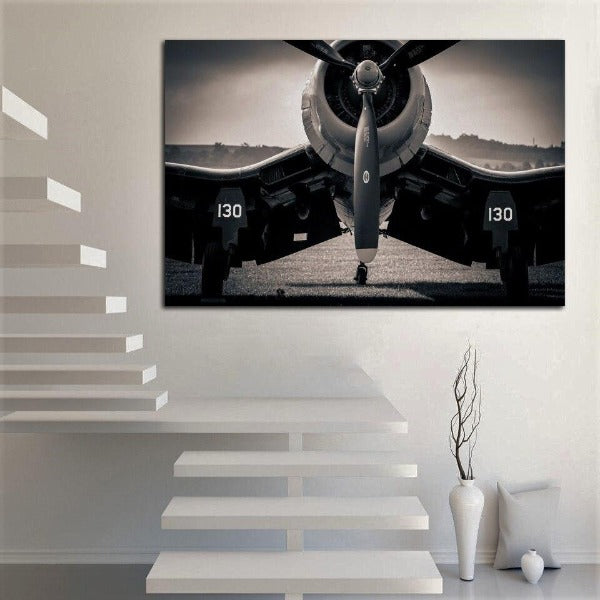 Tableau Industriel Aviation Militaire Déco Indus