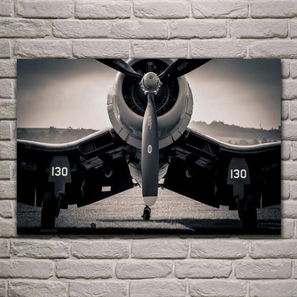 Tableau Industriel Aviation Militaire Déco Indus