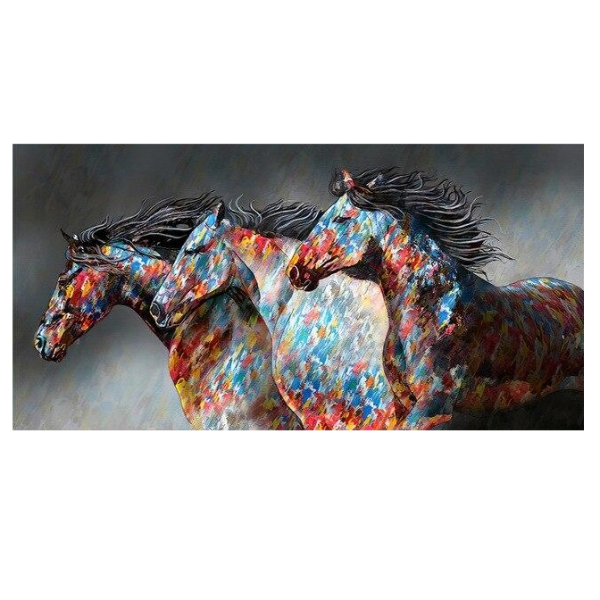 Tableau Industriel Cheval De Course Déco Indus