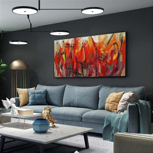 Tableau Industriel Décoration Abstraite Déco Indus