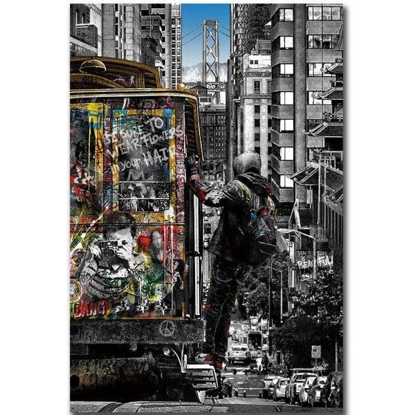 Tableau Industriel Créateur De Bonheur Déco Indus