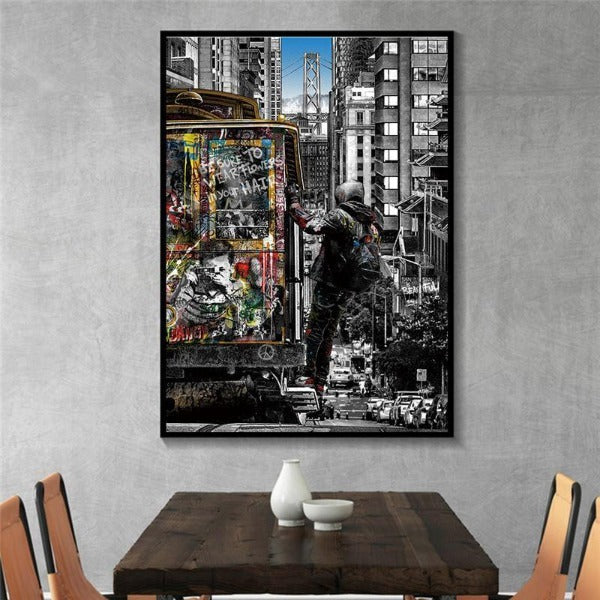 Tableau Industriel Créateur De Bonheur Déco Indus