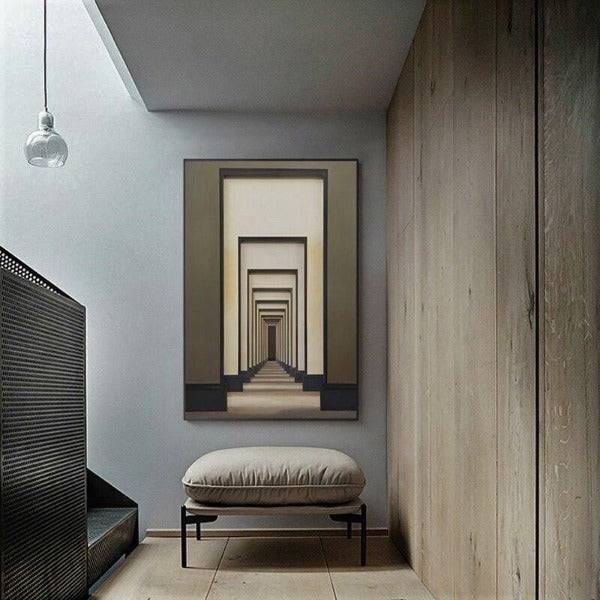 Tableau Industriel Couloir Éternel Déco Indus